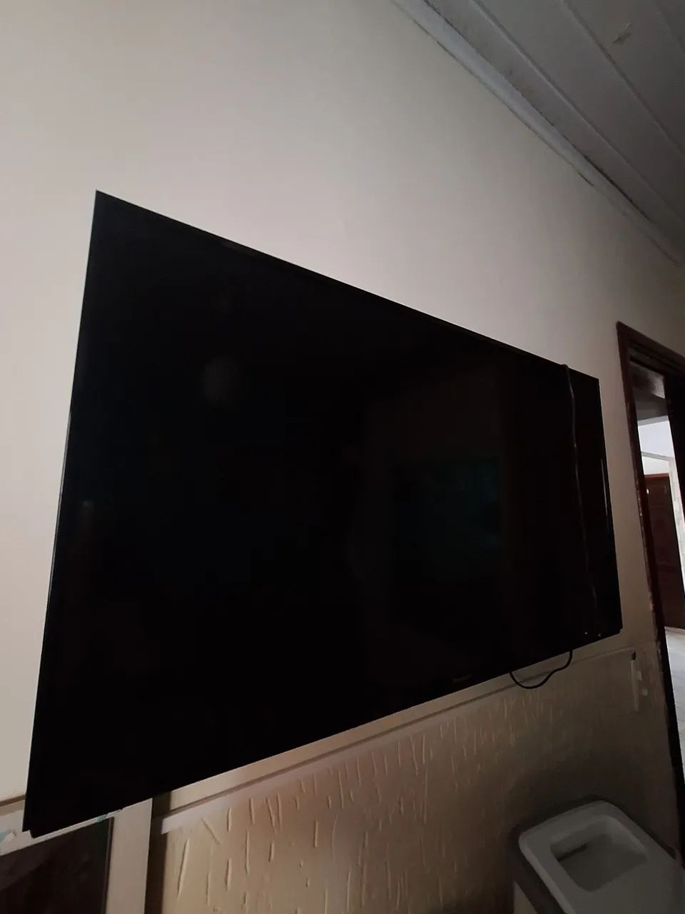televisão para retirada de peças