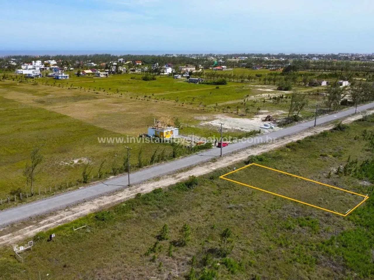 Terreno á venda com 354m² no bairro Lagoa Cortada (Furnas) em Balneário Gaivota / SC
