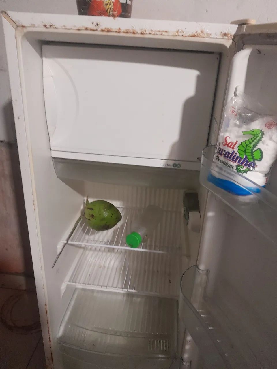 Geladeira funcionando