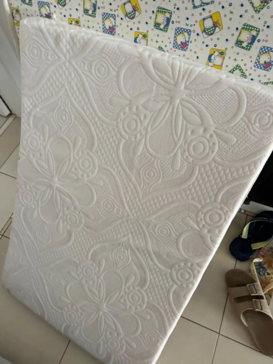 Vendo colchão para berço e para mini berço kit  - Foto 5