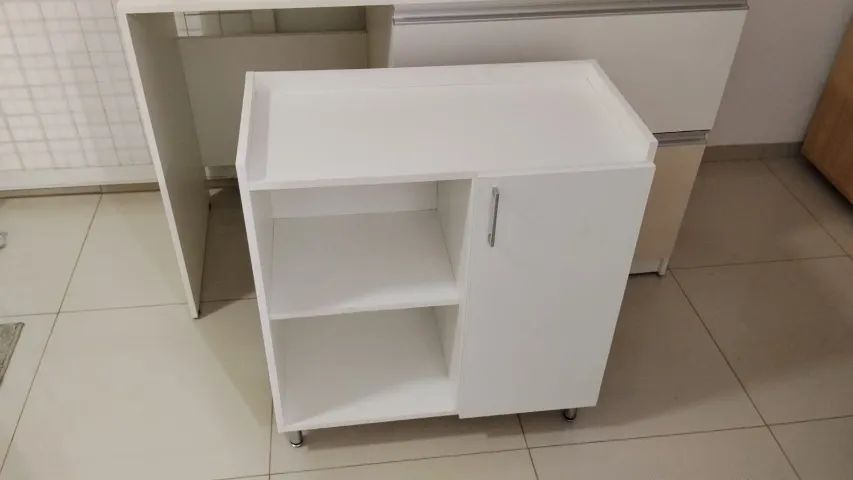 APARADOR/BALCÃO MULTIUSO MDF NOVO 