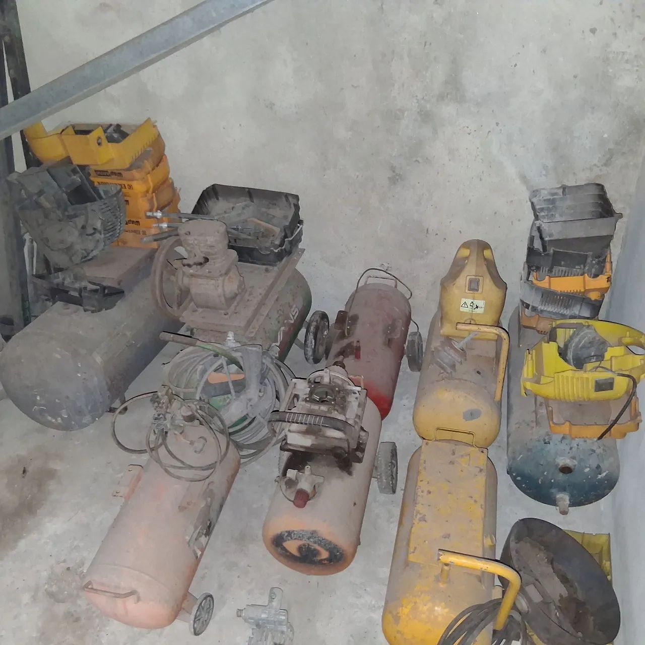 Lote de Vasos, cilindros para compressor de ar ou venda individual 