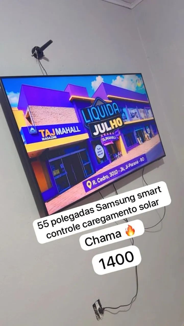 tv Samsung 55 polegadas smart 4k 