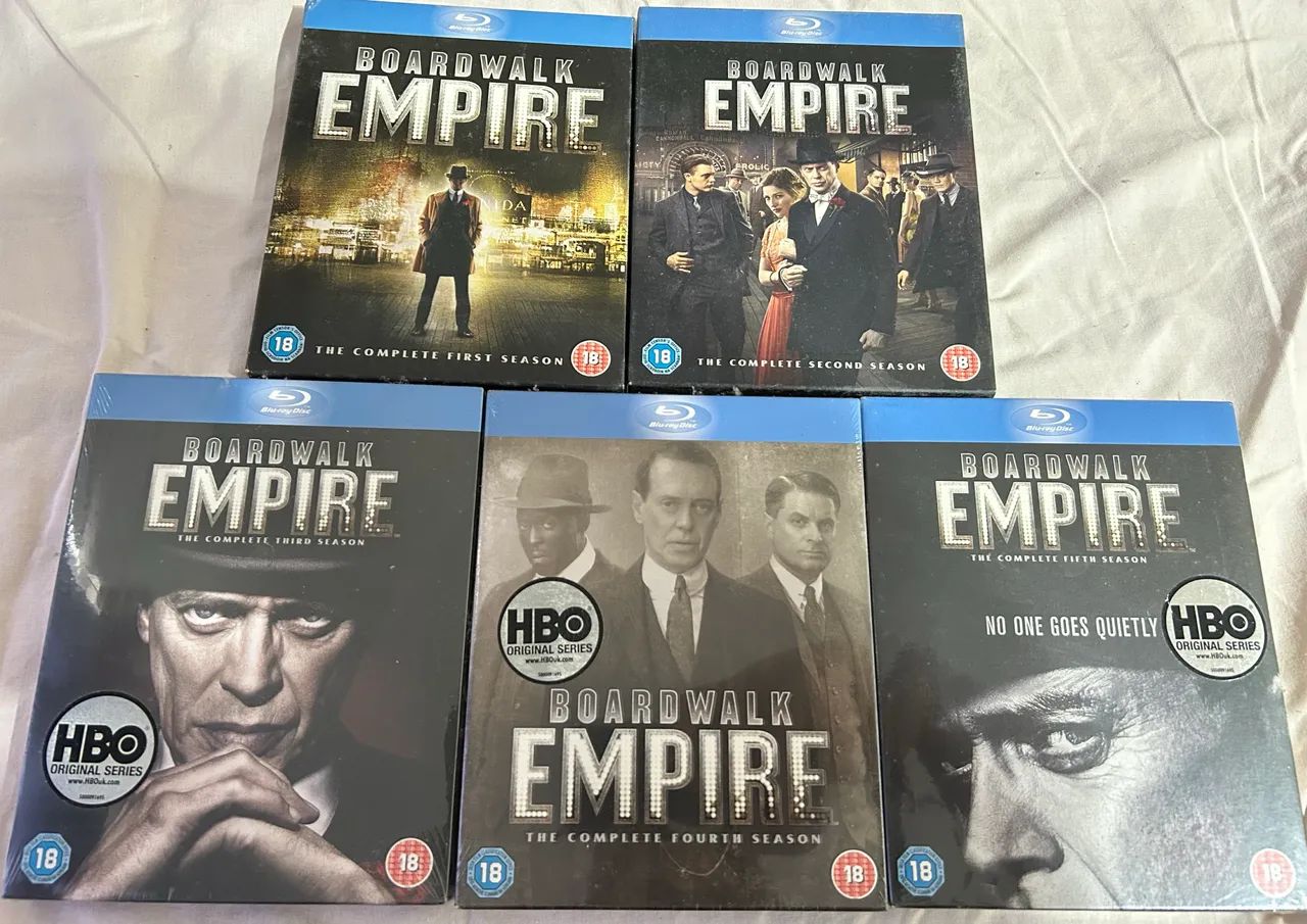 Série completa Boardwalk Empire importada Bluray