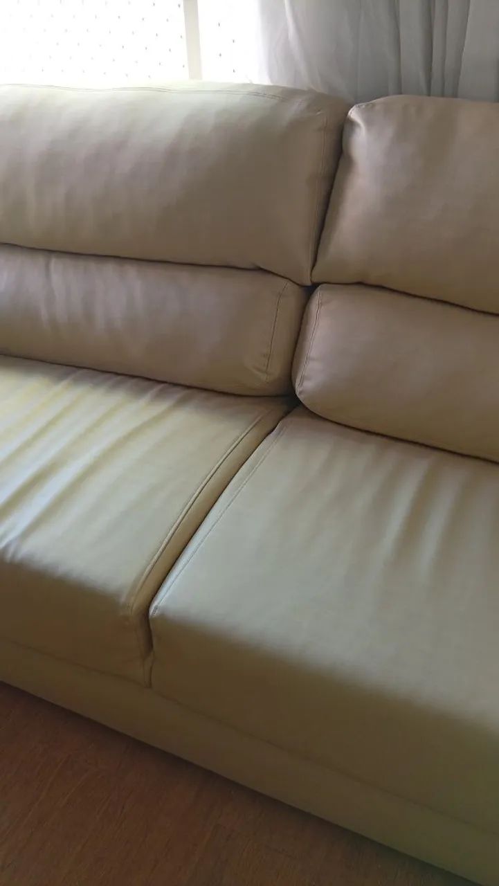 Sofá em couro ecológico  - Foto 2