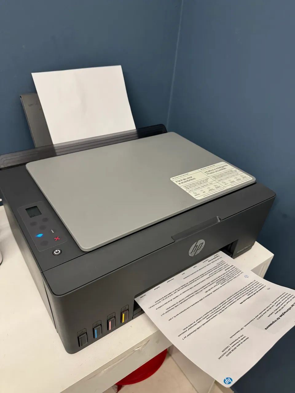 HP Smart Tank 581 Wi-Fi Multifuncional + Tinta Original Extra - Foto 4