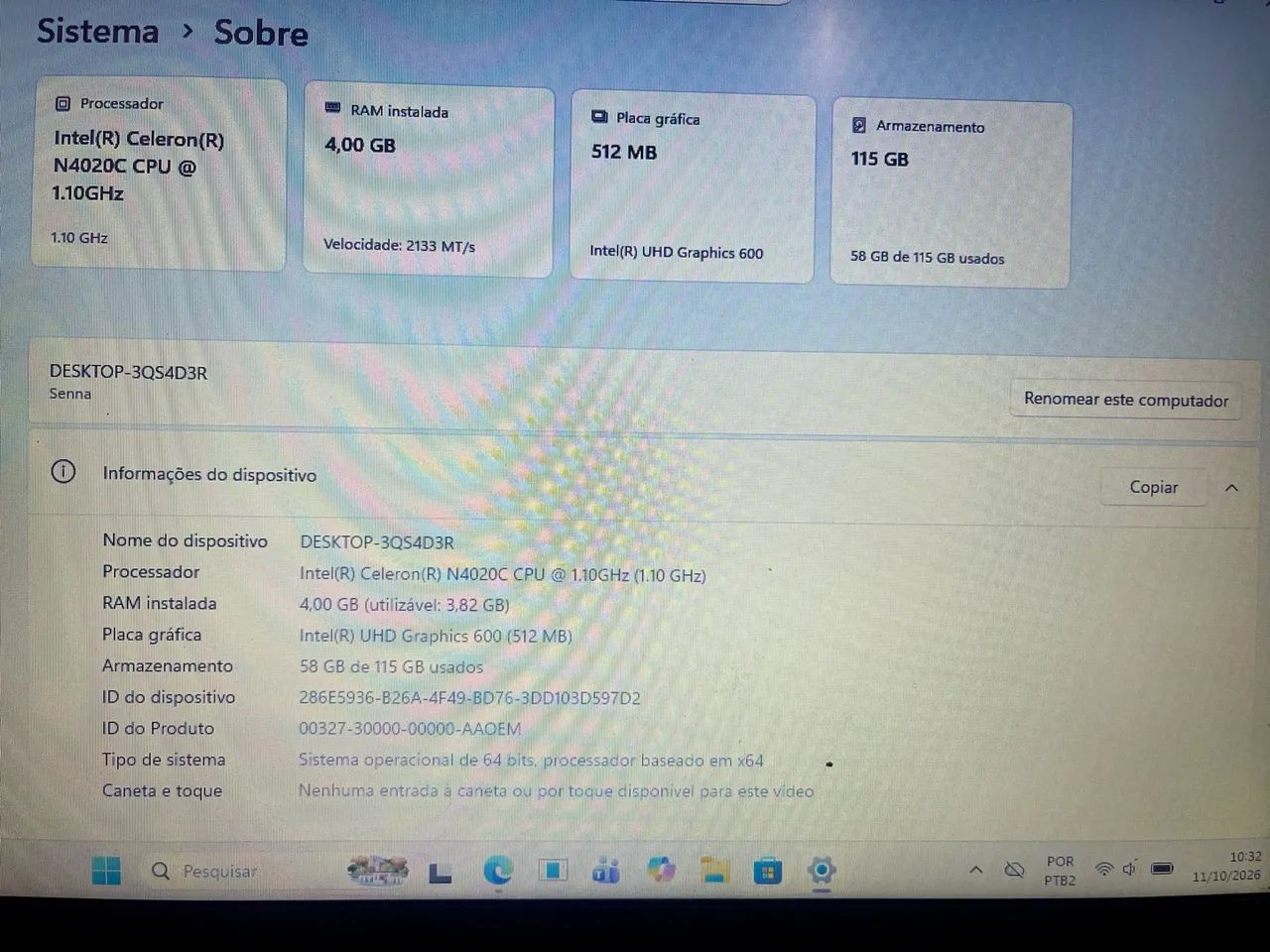 Tv Smart 58? +Notebook Positivo 4GB - Foto 5
