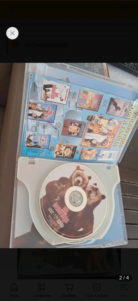 Dvd duplo dr dolittle - Foto 2