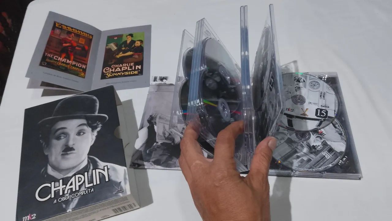 Box Chaplin Obra Completa+ Coleção Oliver Stone Vol 1 e 2 Originais  - Foto 2