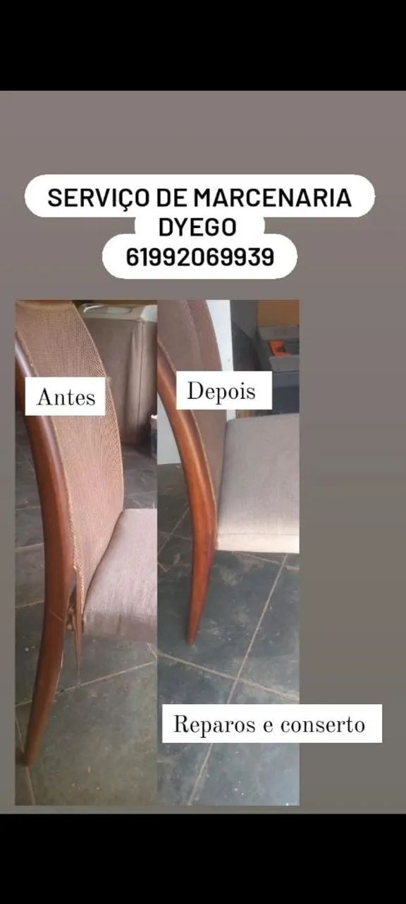Cadeira restauração de cadeiras