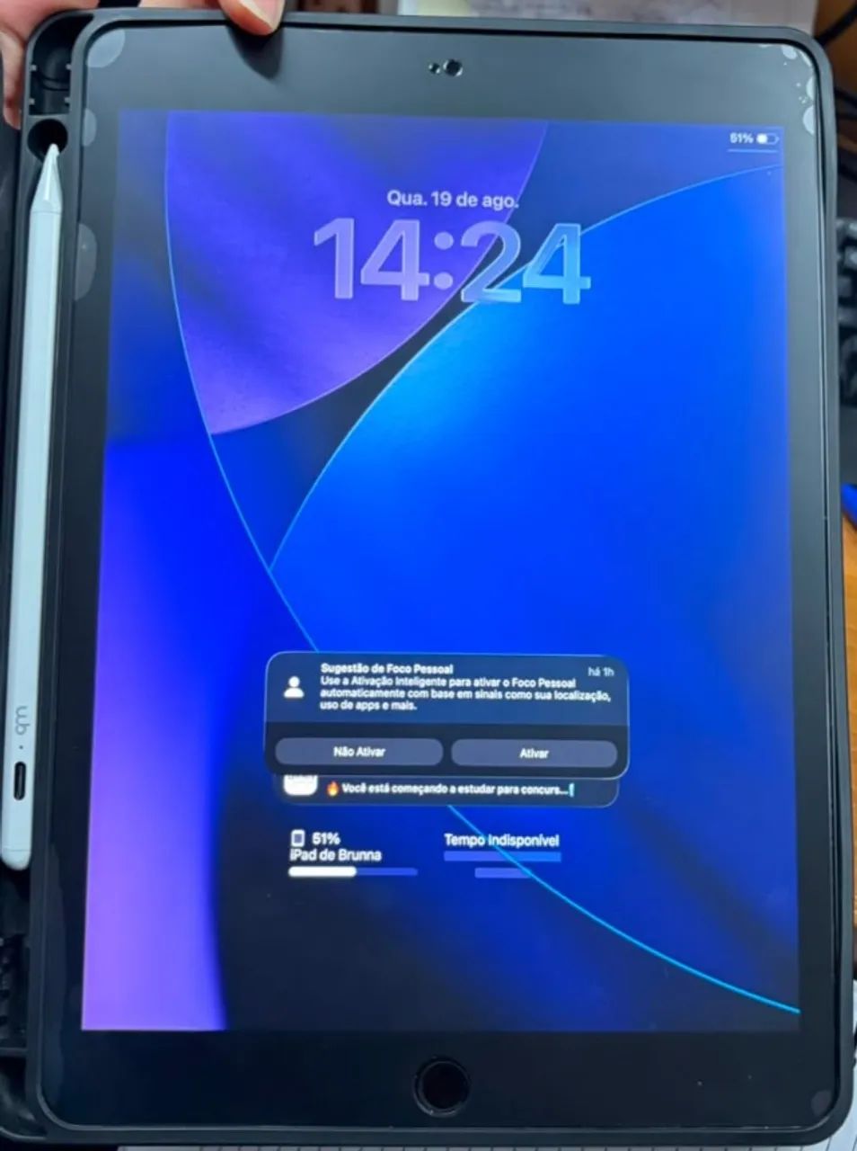  Apple iPad (9ª geração) Acompanha caneta marca WB - Foto 2