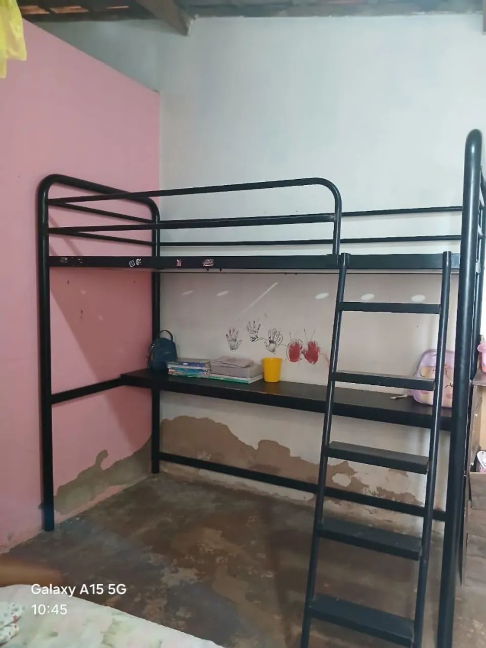 Beliche de ferro com escrivaninha - Foto 4