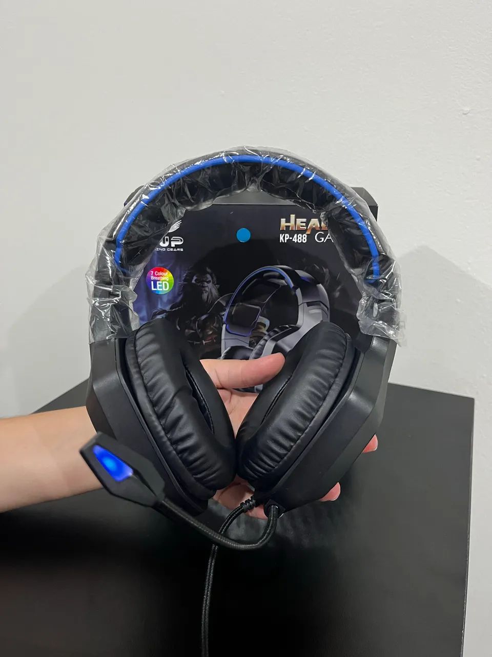 Headset gamer com led KNUP - Foto 4