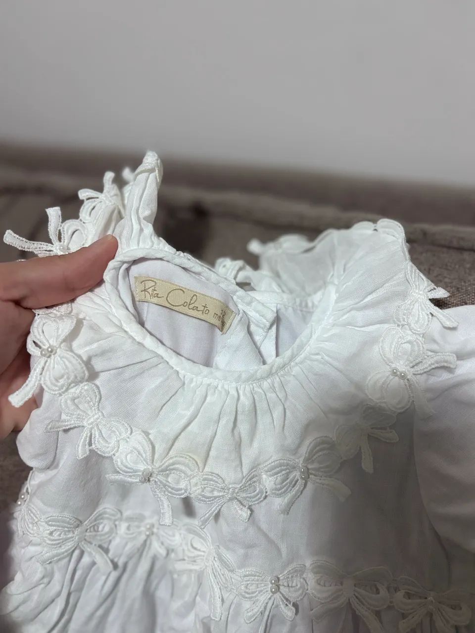 vestido infantil 12 meses  - Foto 3