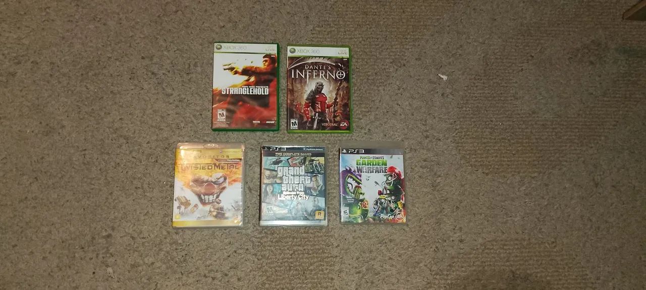 Vende se jogos Xbox 360 e Ps3