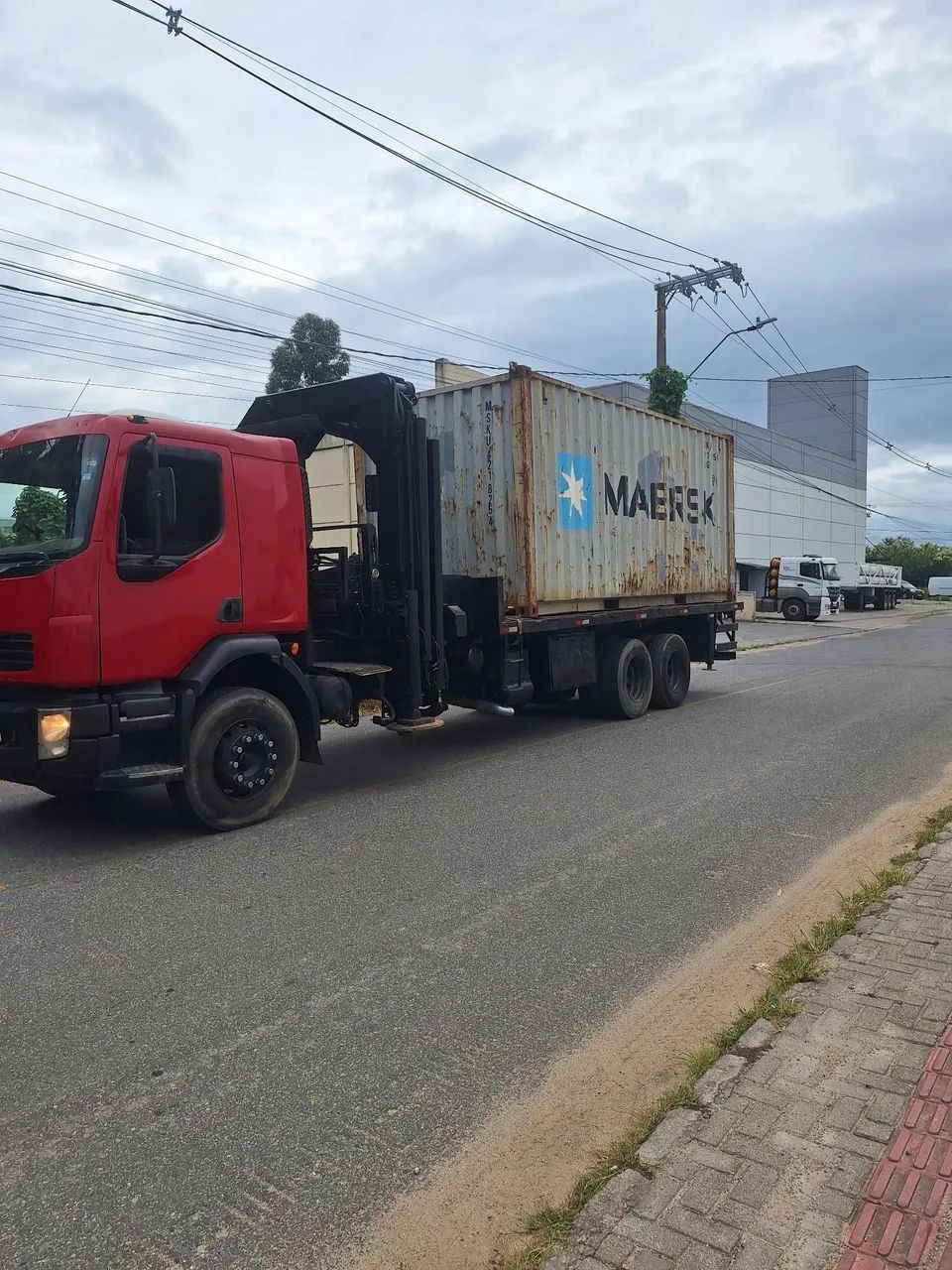 Motorista caminhão munck 