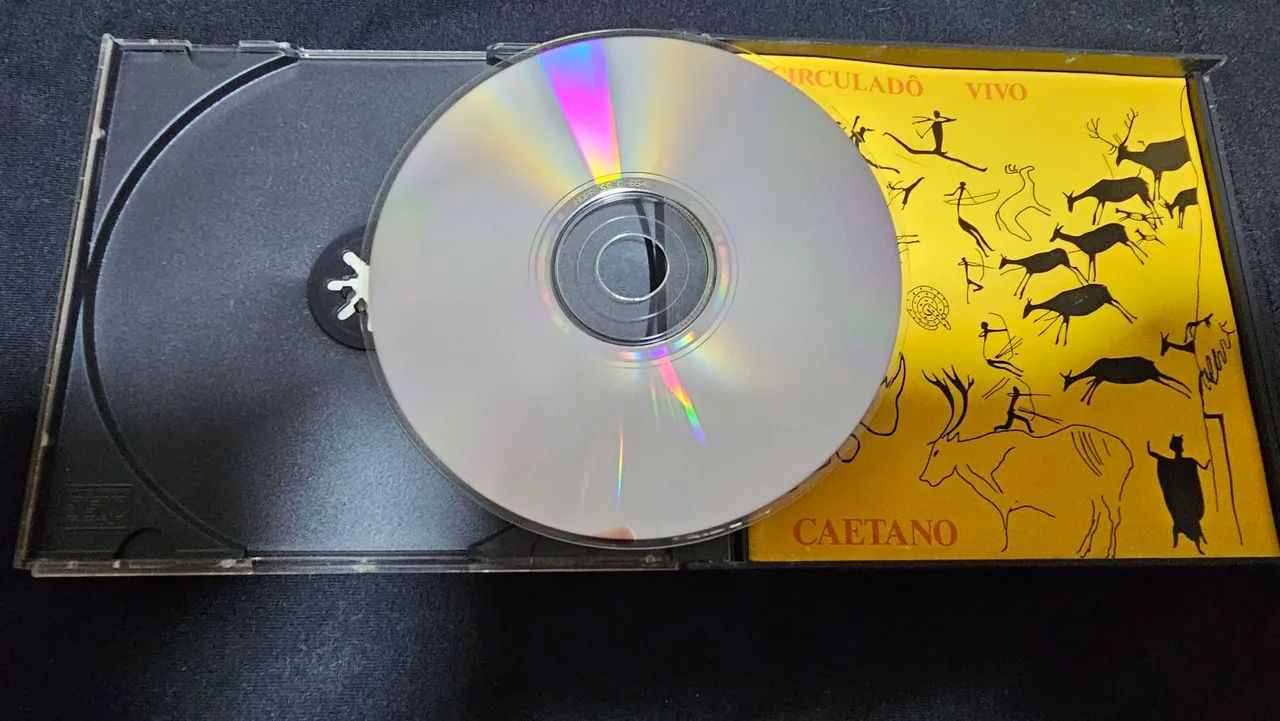 CD Circuladô VIVO, Caetano DUPLO - Foto 2