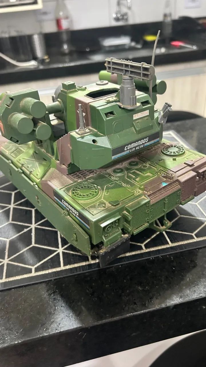 Brinquedo antigo - tanque de guerra - Foto 3