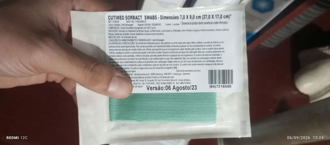 Cutimed sorbact swabs - Foto 2