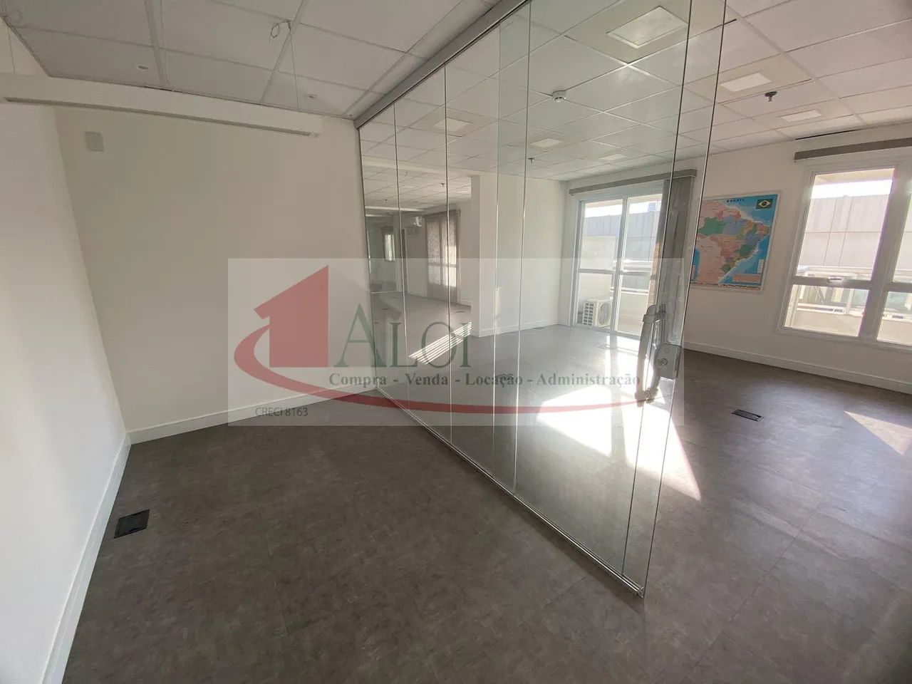 Salas com. Prédio novo 183M² Uteis 4 Banheiros 4 Vagas, condominio A 550 Metros da Estação - Foto 3