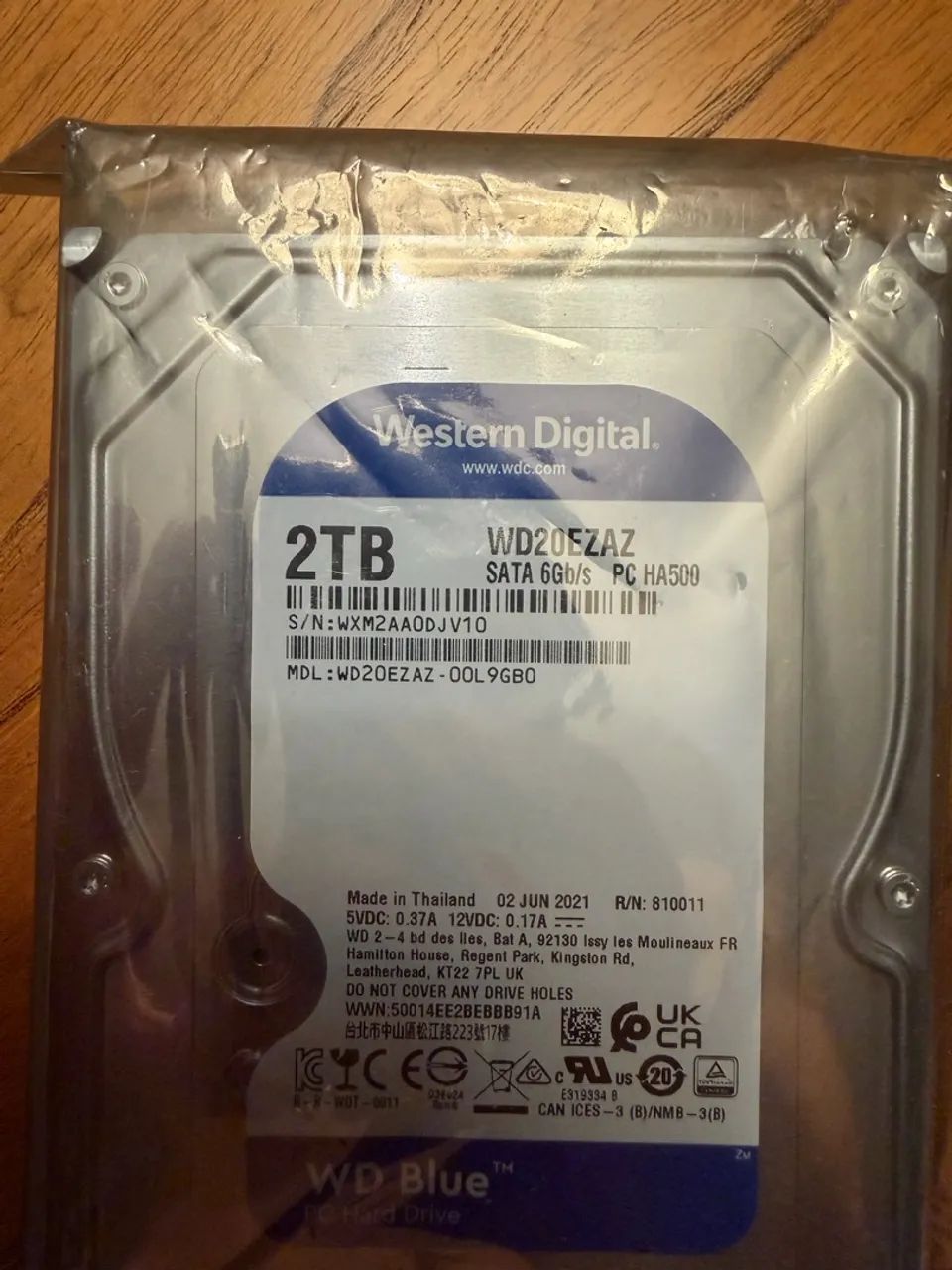 HD 2TB Western Digital Blue - Foto 2