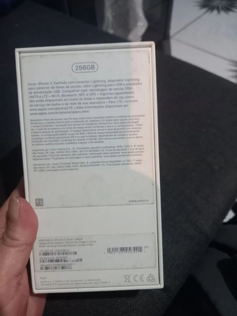 Caixa iphone X C manual - Foto 3
