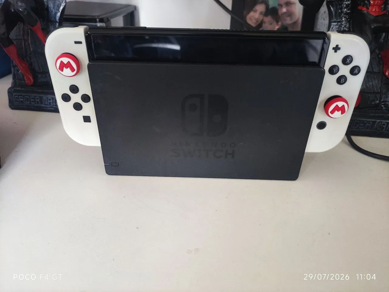 Nintendo switch Oled Desbloqueado SD 256gb - Foto 2