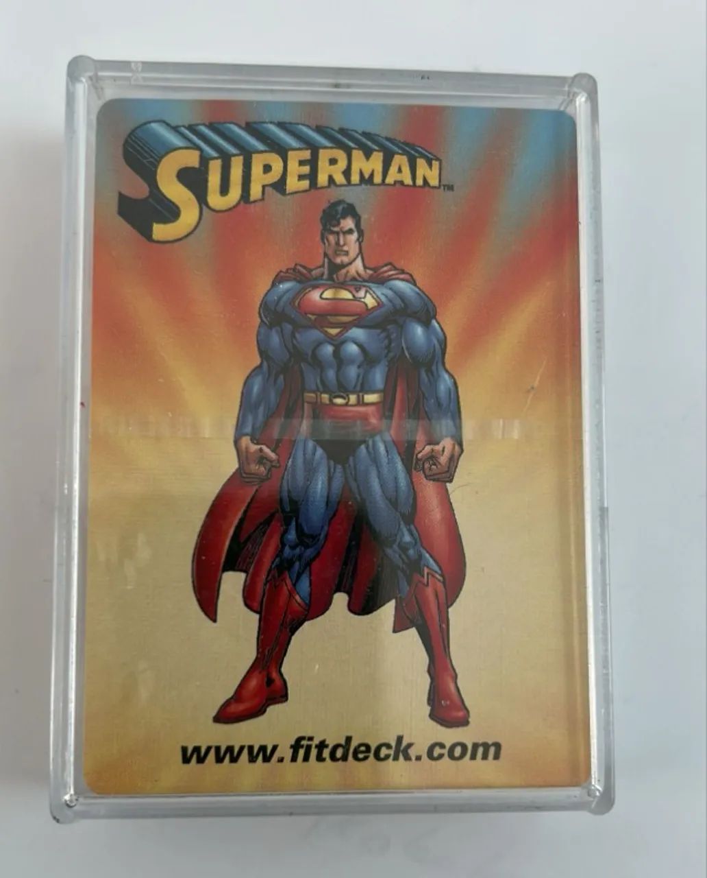 Baralho de exercícios Fitdeck Superman em Inglês - Foto 4