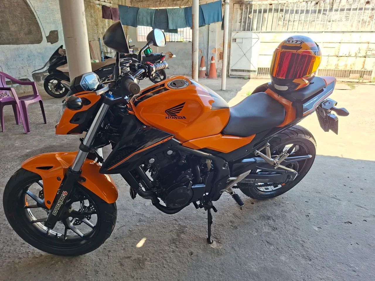 CB 500 F QUITADA, SEM MULTAS, SEM PROBLEMAS COM DOCUMENTAÇÃO, SEGUNDO DONO  - Foto 2
