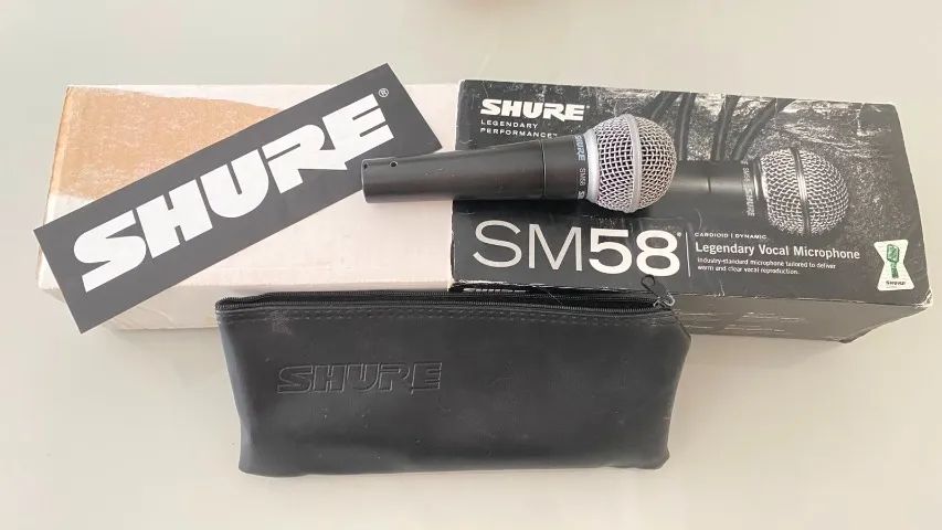 Microfone Shure SM58 (Original) - Foto 2