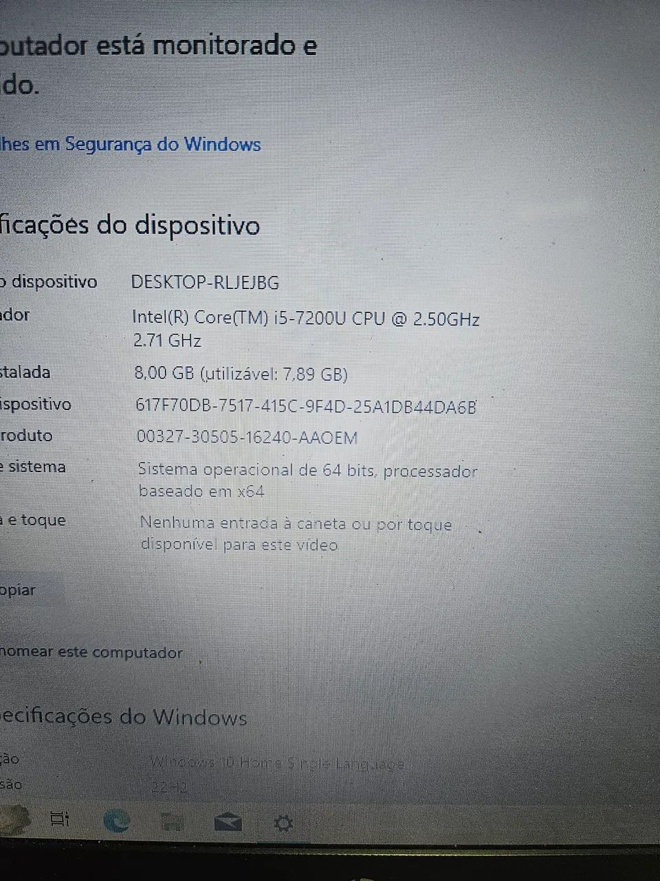 Vendo notbook  hp pavilion B&O defeito - Foto 4