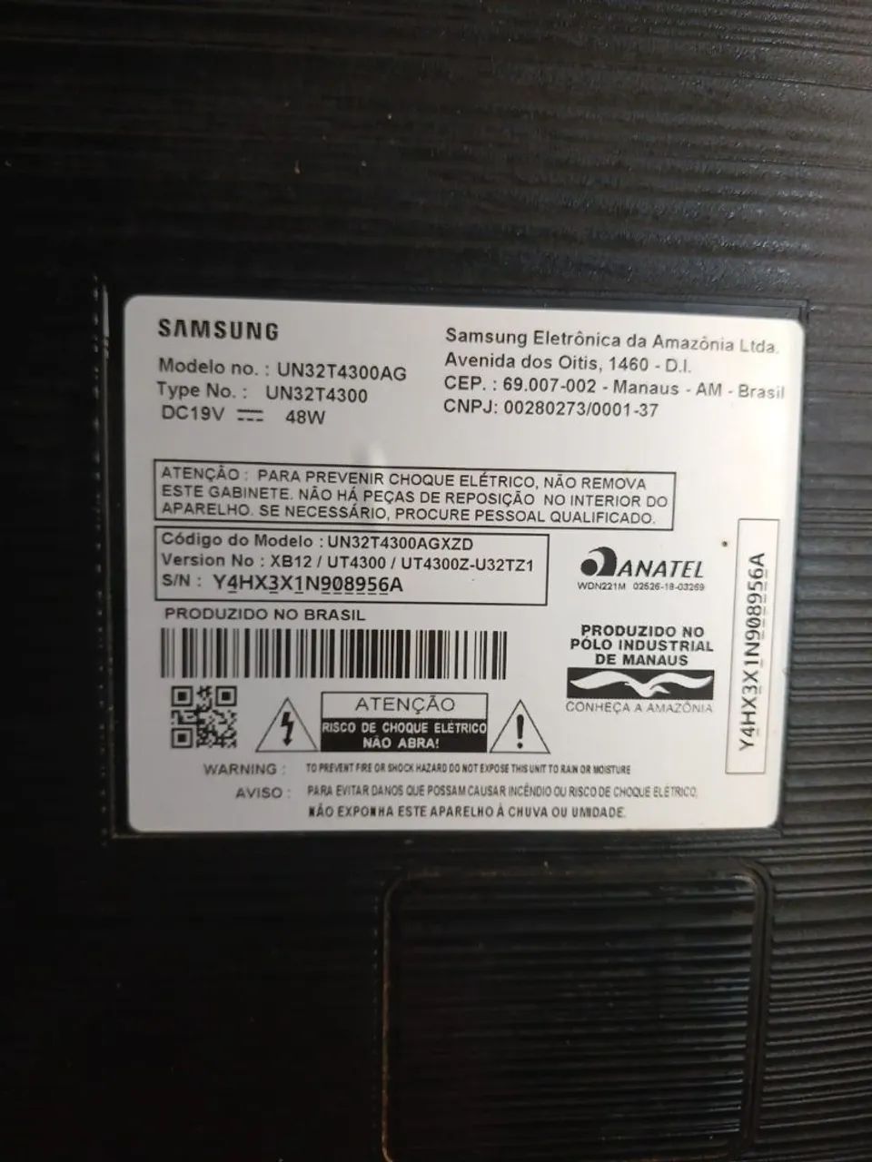 SmarTv Samsung com Defeito. - Foto 4