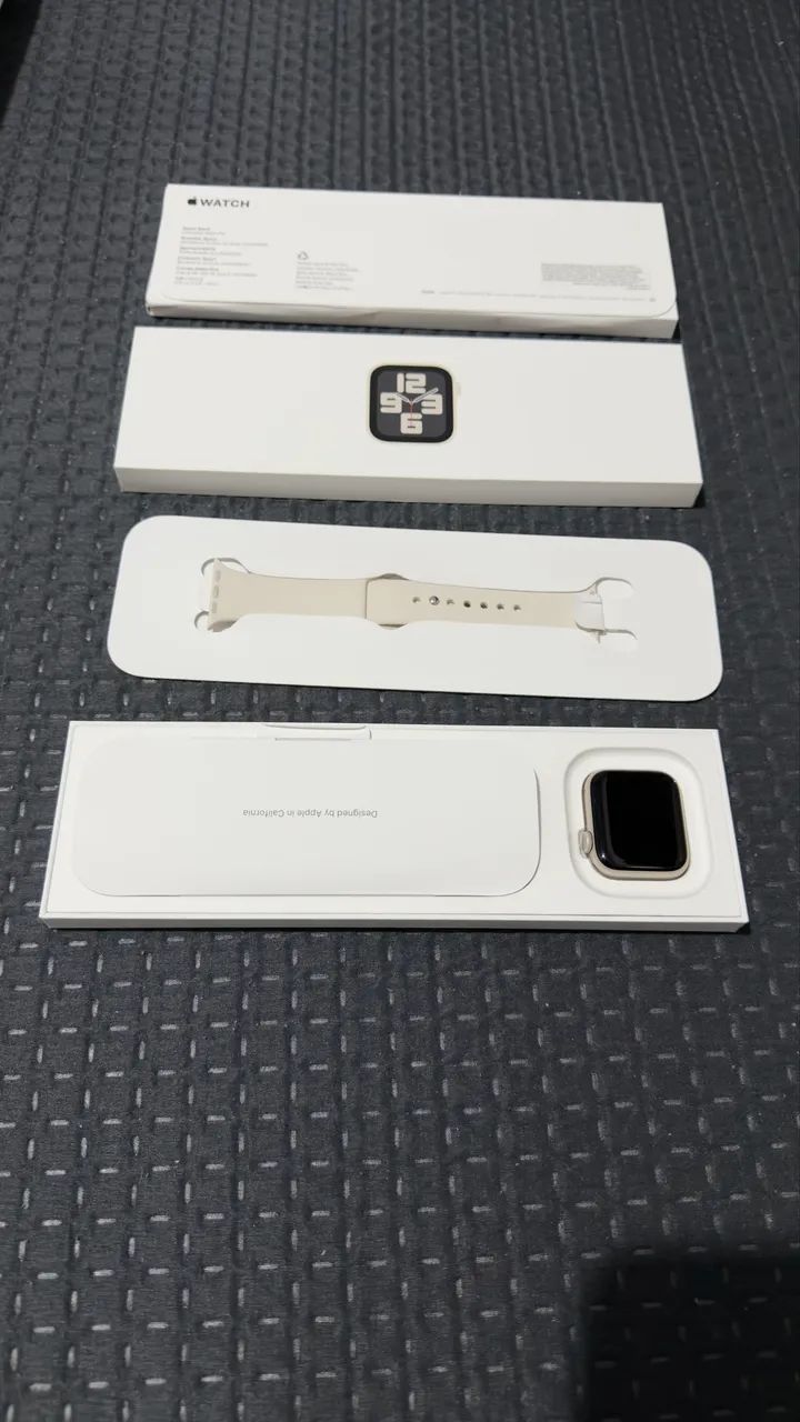 Apple Watch SE 2 Dourado 40mm - Foto 5
