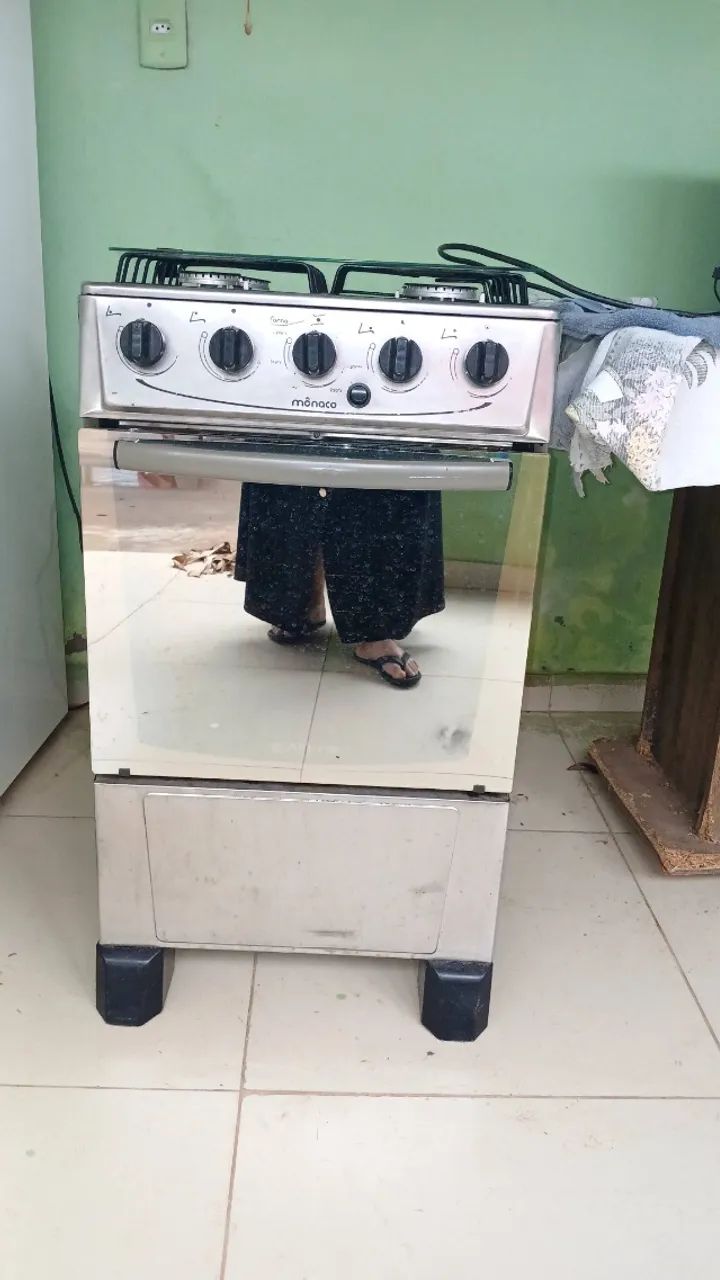 Fogao  e geladeira 