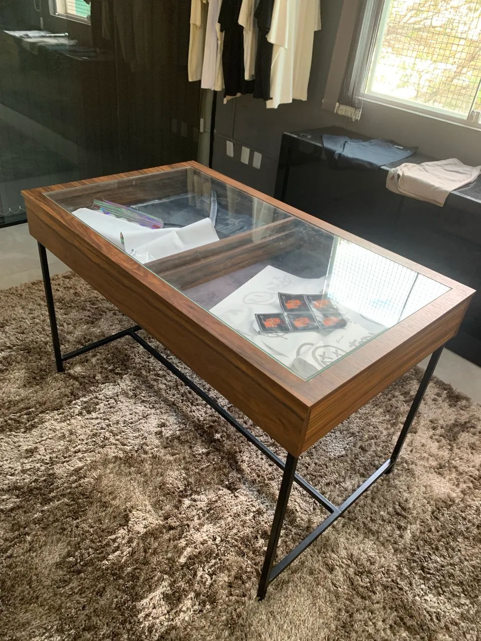 mesa expositora