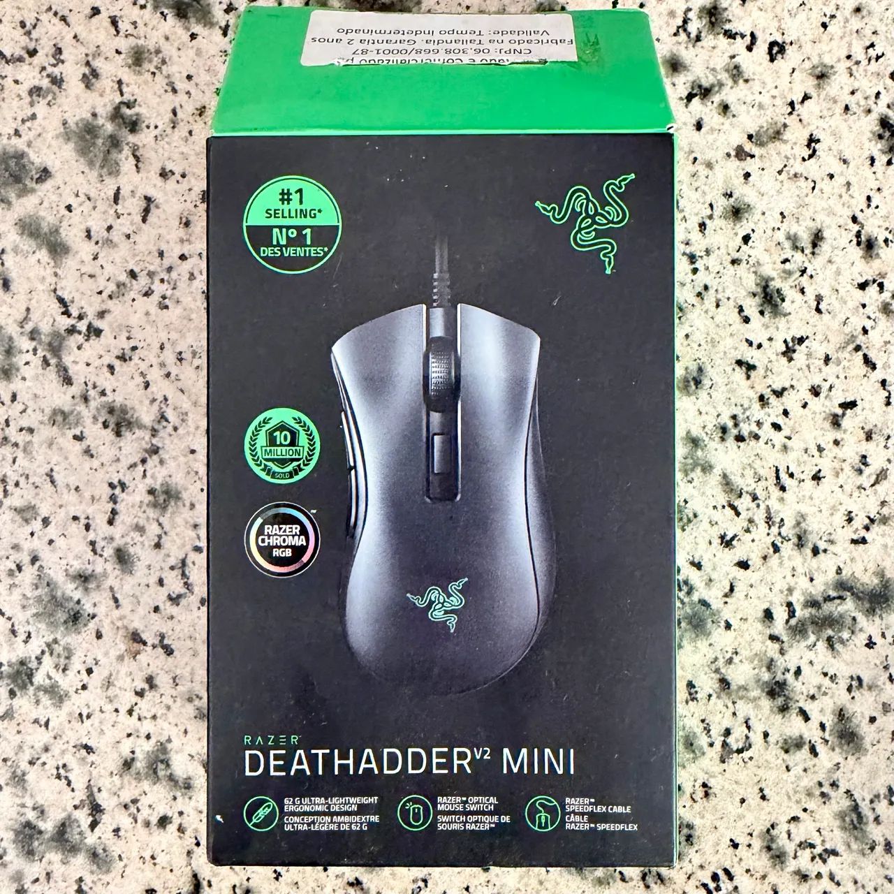 MOUSE GAMER RAZER DEATHADDER MINI V2 POUCO USADO - Foto 4