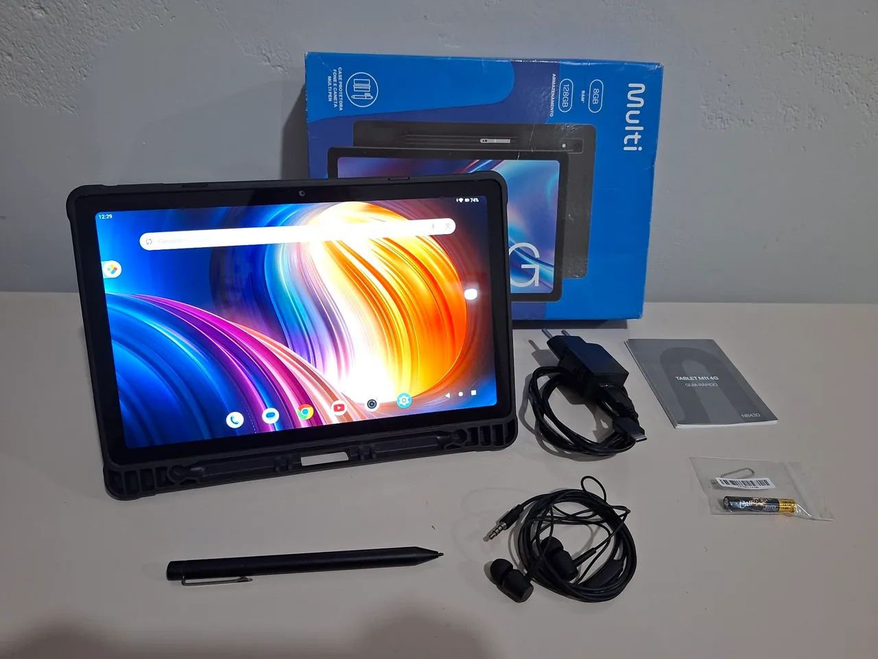 Tablet M11 4G 128GB Com Caneta - Foto 4