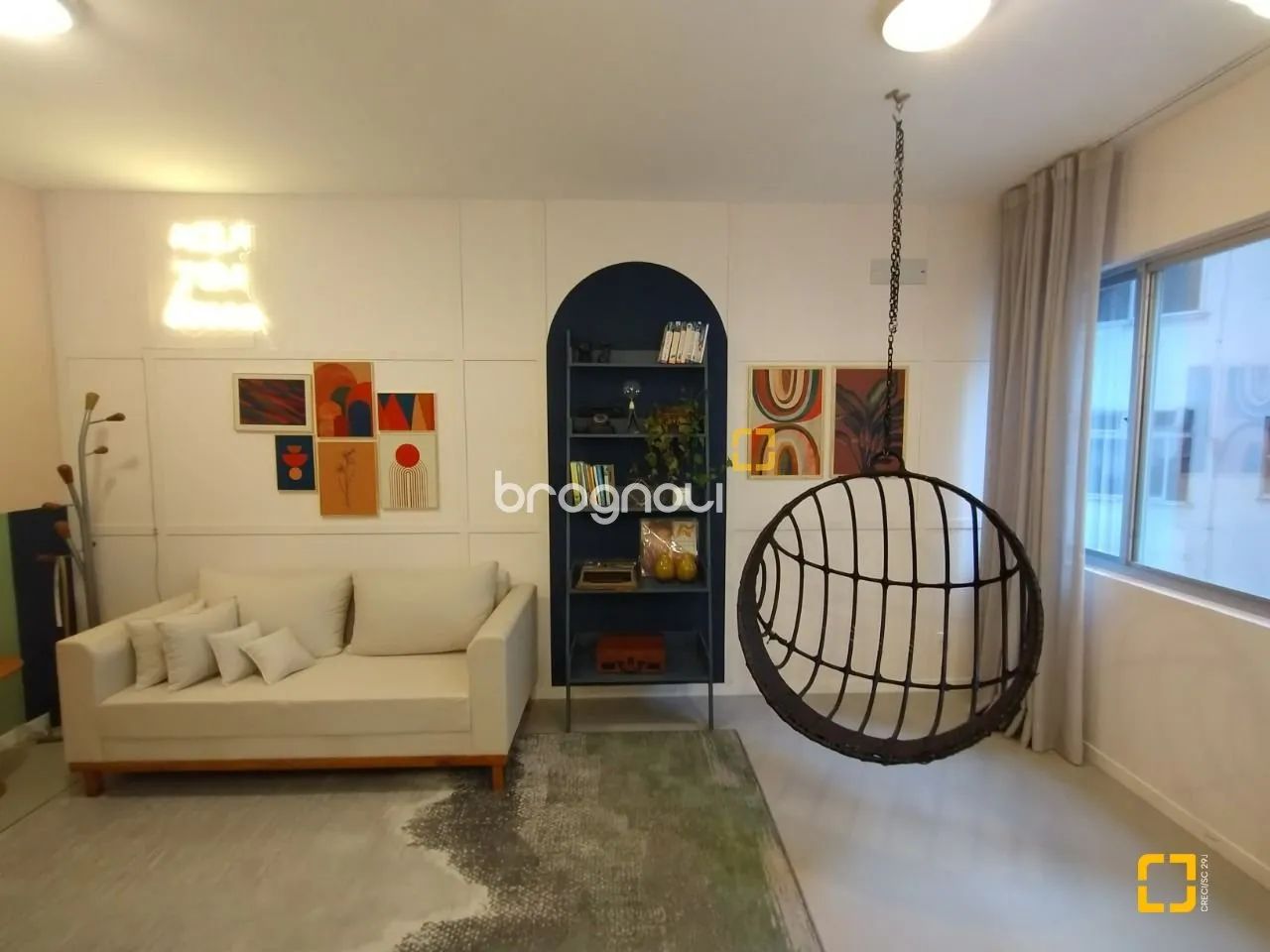 Apartamento de 1 quarto, semi mobiliado no Centro - Foto 3