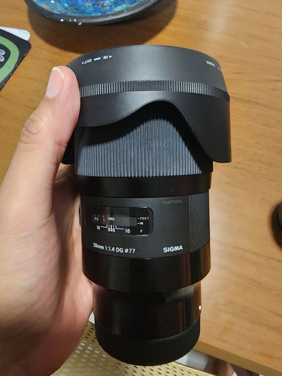 Lente sigma art 28mm 1.4 L mount 