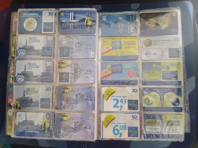 coleção de cartões telefônicos - Foto 4