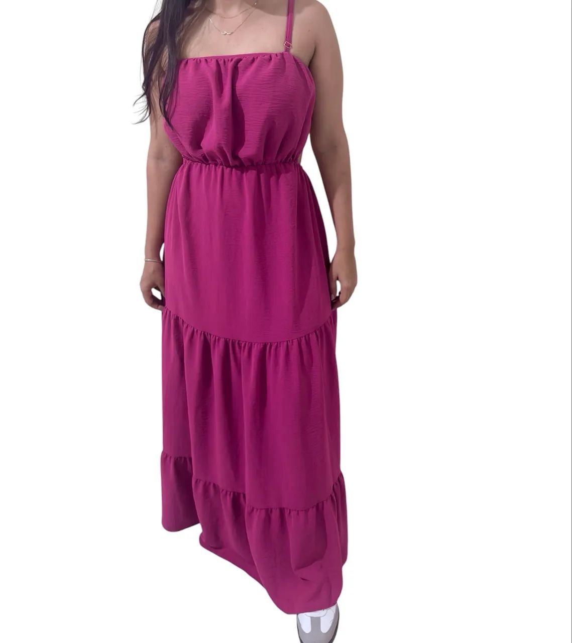 Vestido longo em camadas  - Foto 2