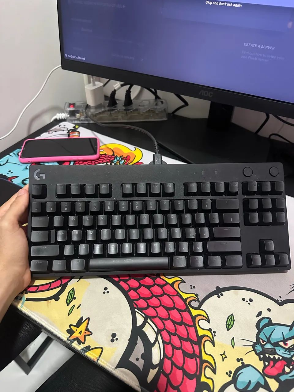 teclado logitech g pro  - Foto 3