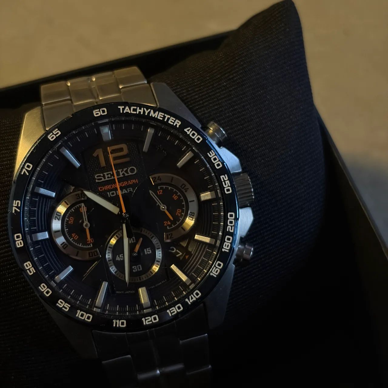 Relógio Seiko Essentials Chronograph SSB345P1 - Foto 3