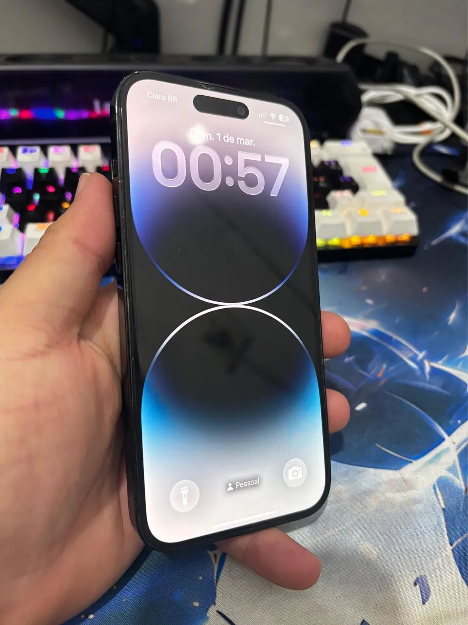 iPhone 14 Pro 256gb 84% bateria zerado - Celulares e Smartphones
