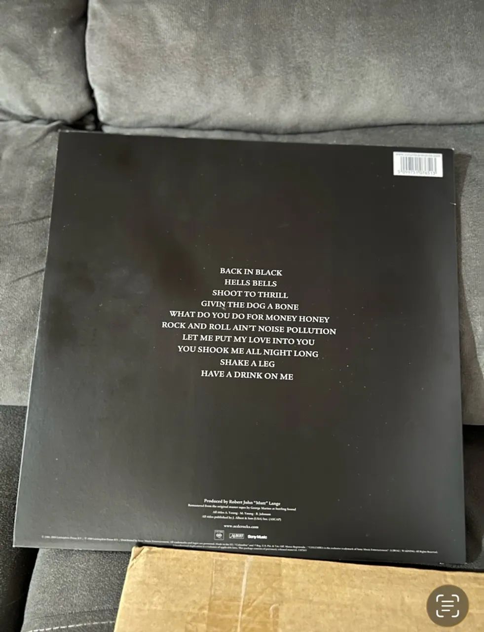 Disco Vinil LP ACDC Back in Black - Foto 4