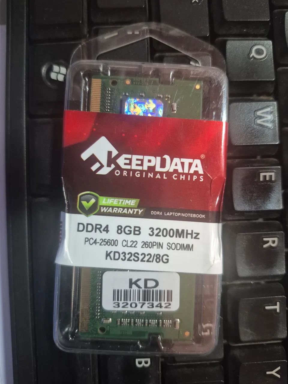 Memória ddr4 8gb 3200mhz