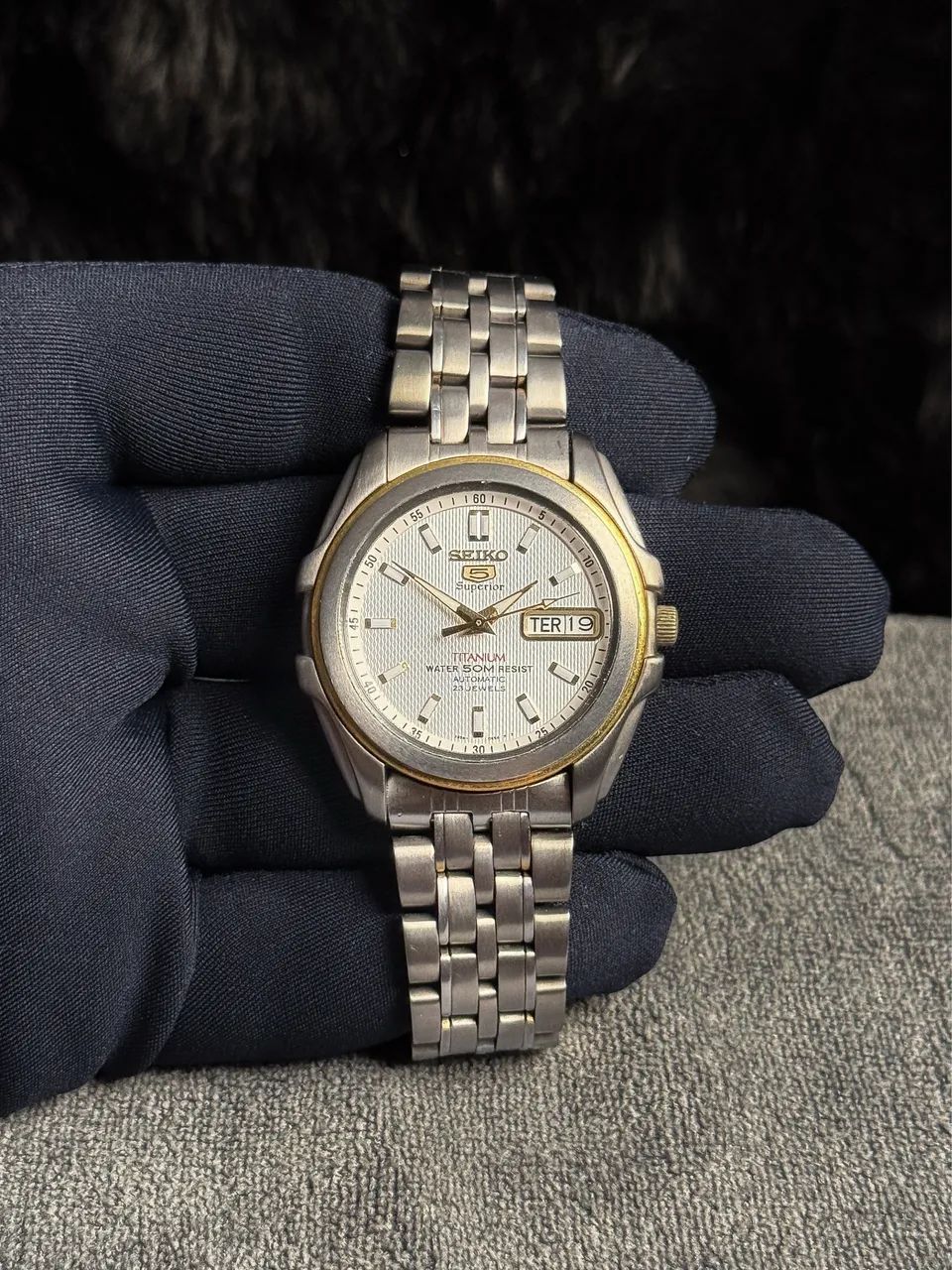 Seiko 5 Superior Titanium 7S36-0140 (revisado)