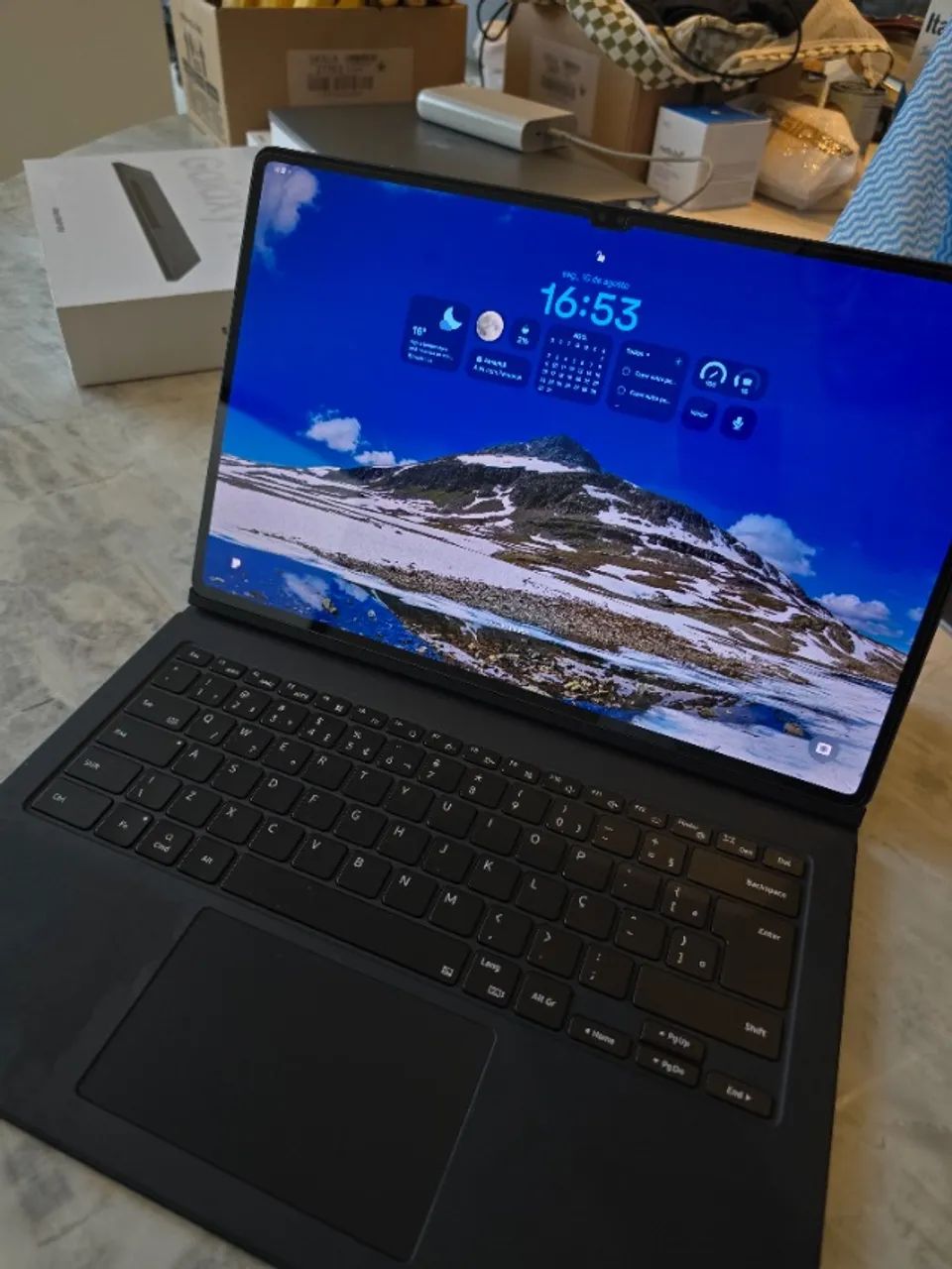 Samsung Galaxy Tab S9 Ultra 256GB | S Pen + Teclado | Completo e Impecável - Foto 4
