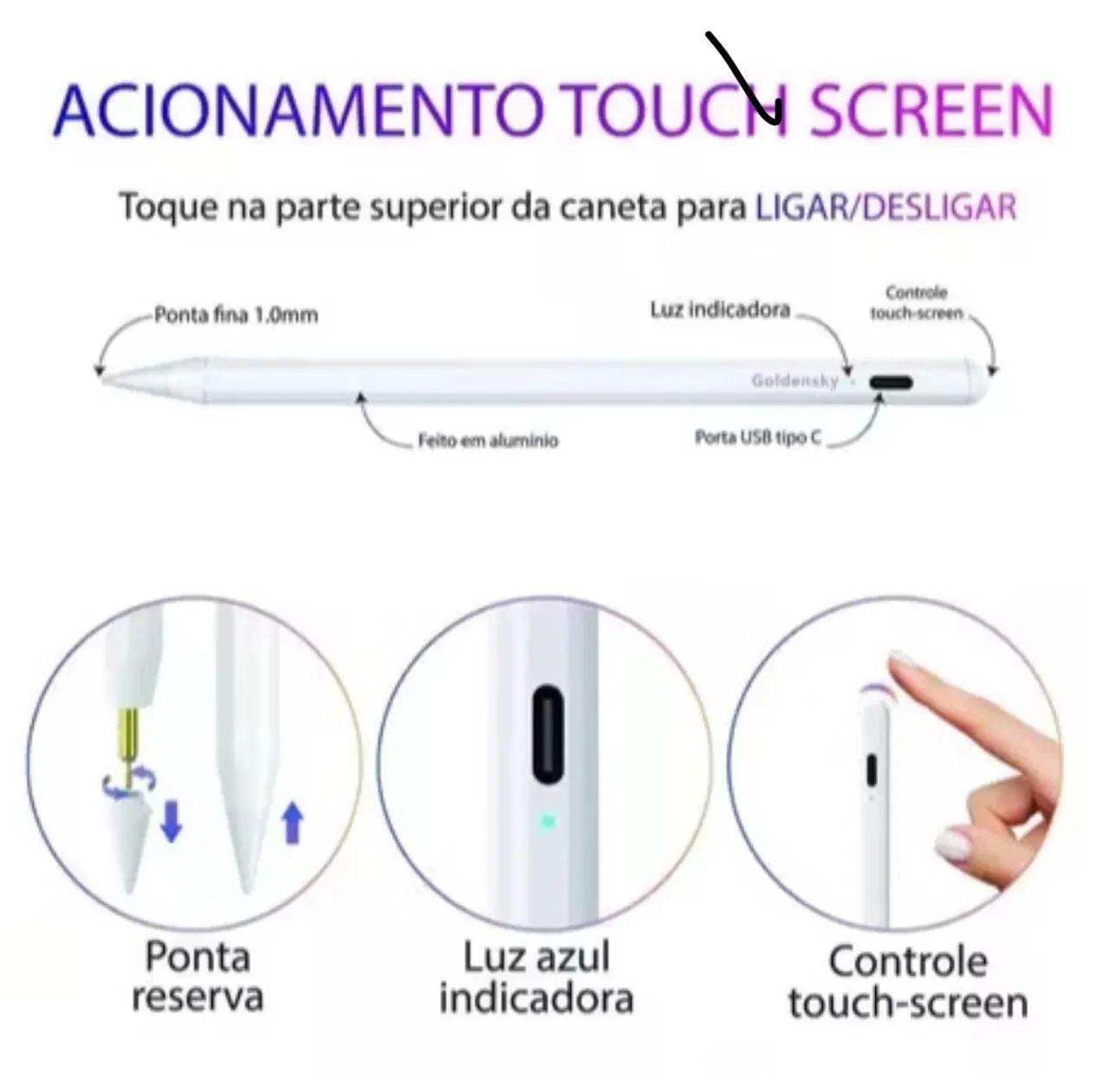 Apple Pencil para iPad - Foto 4