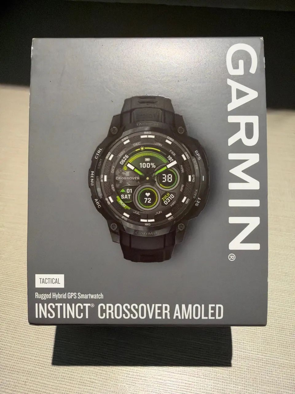 Garmin instinct crossover amoled tactical